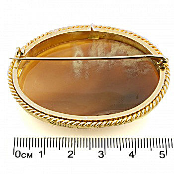 9ct gold Cameo Brooch